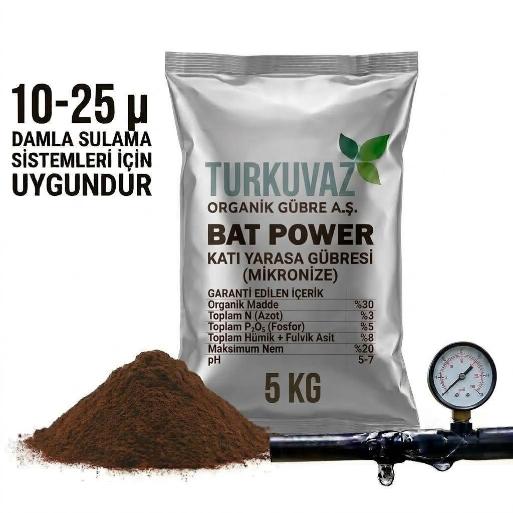 Bat Power Micron – Guano de chauve-souris en poudre micronisée (pur)