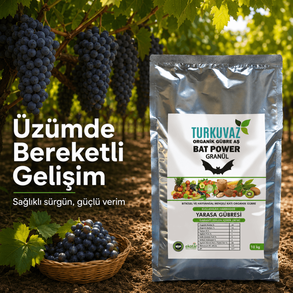 Turkuvaz Bat Power Granül Yarasa Gübresi