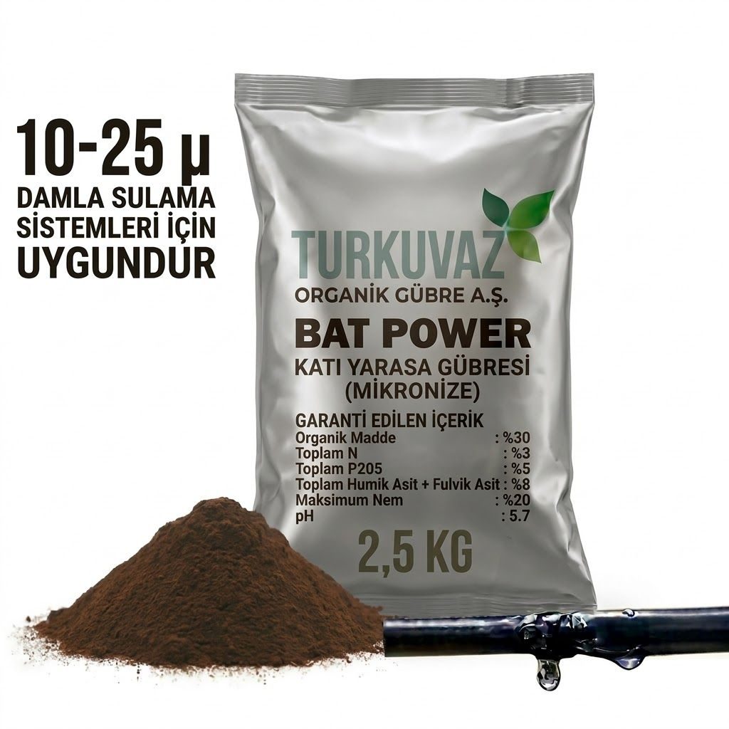 Bat Power Micron – Guano de chauve-souris en poudre micronisée (pur)