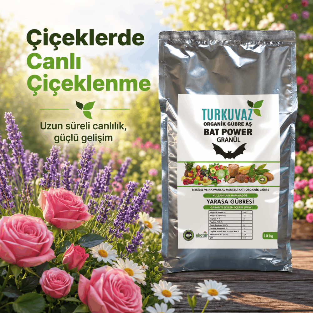 Turkuvaz Bat Power Granül Yarasa Gübresi