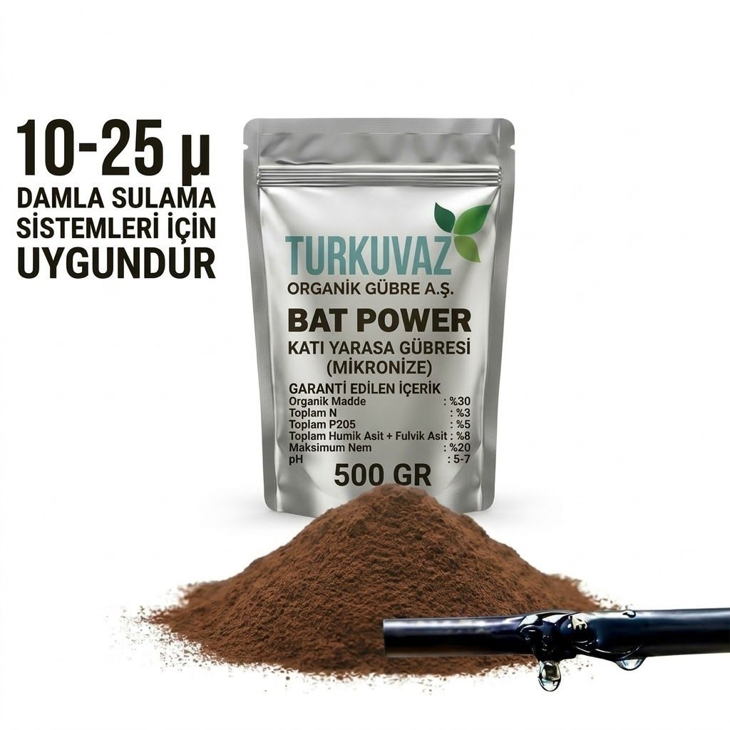 Bat Power Micron – Guano de chauve-souris en poudre micronisée (pur)