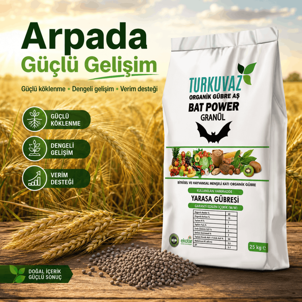 Turkuvaz Bat Power Granül Yarasa Gübresi
