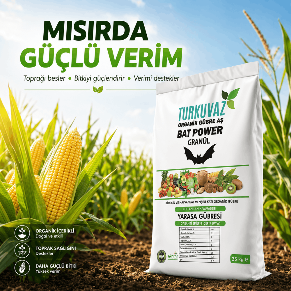 Turkuvaz Bat Power Granül Yarasa Gübresi