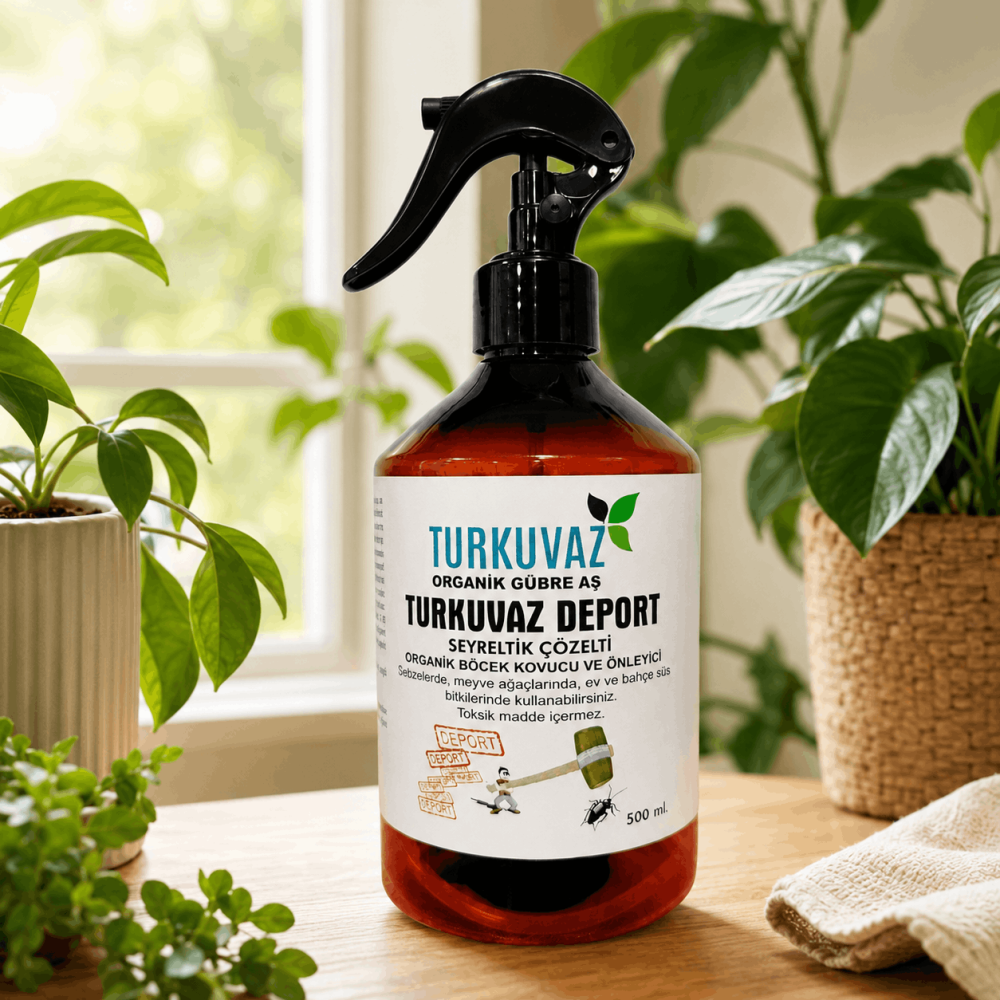 Turkuvaz Deport – Spray à l’huile de neem, répulsif et nettoyant foliaire