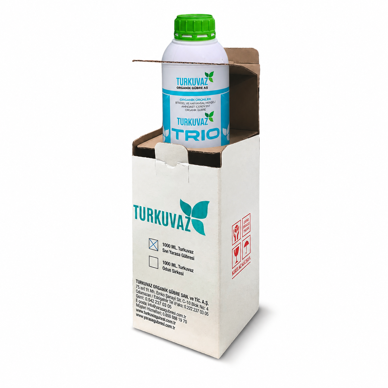 Trio – Engrais organique liquide : algues marines, guano et acides aminés