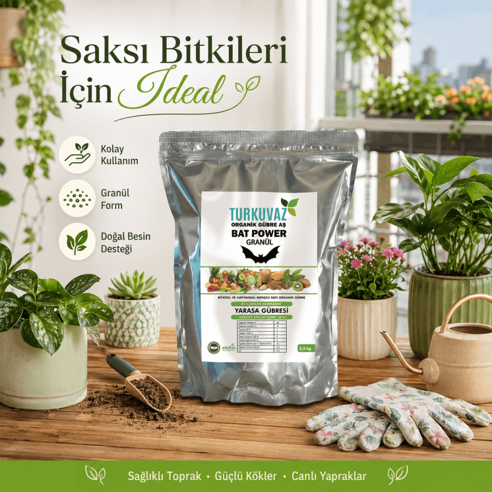 Turkuvaz Bat Power Granül Yarasa Gübresi
