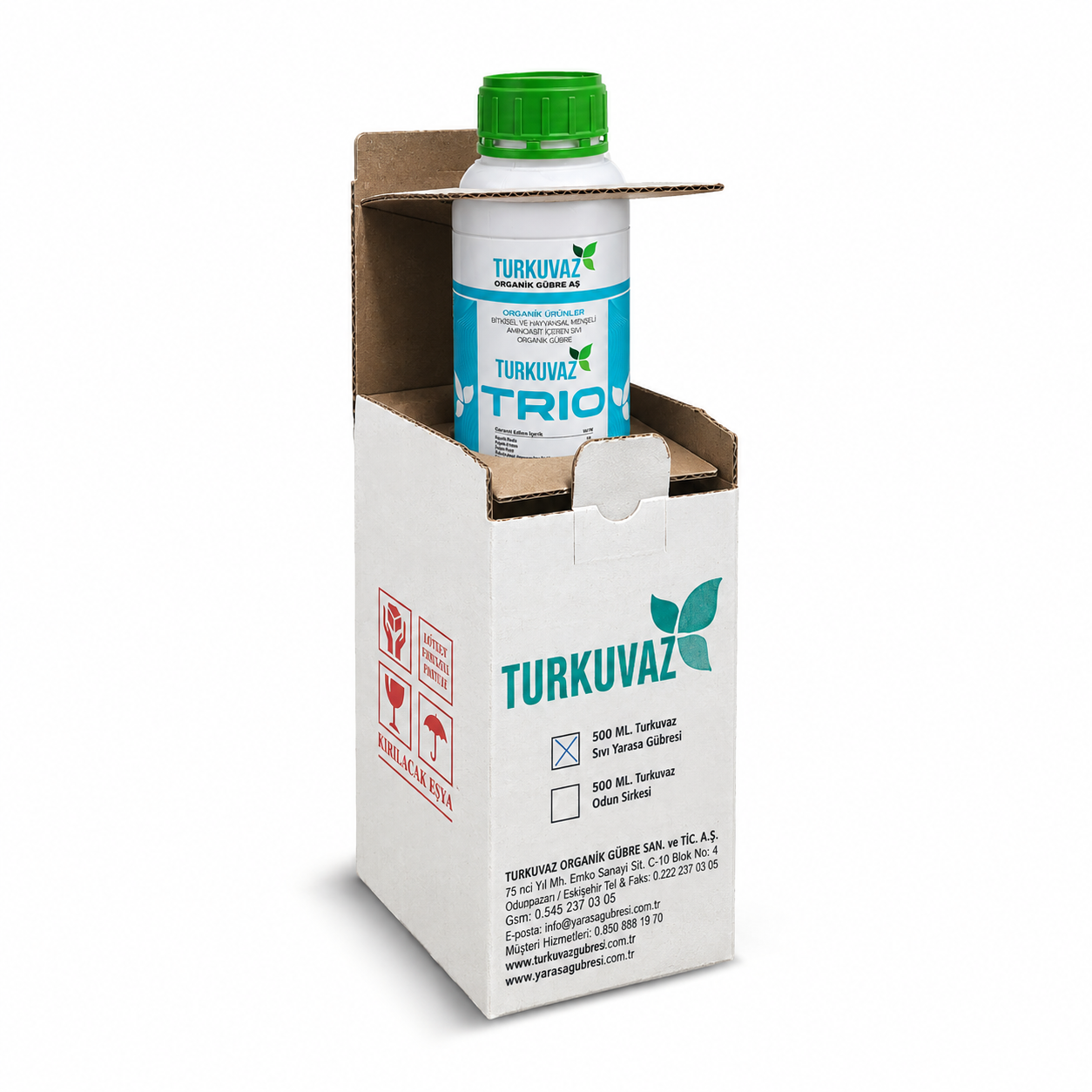 Trio – Engrais organique liquide : algues marines, guano et acides aminés