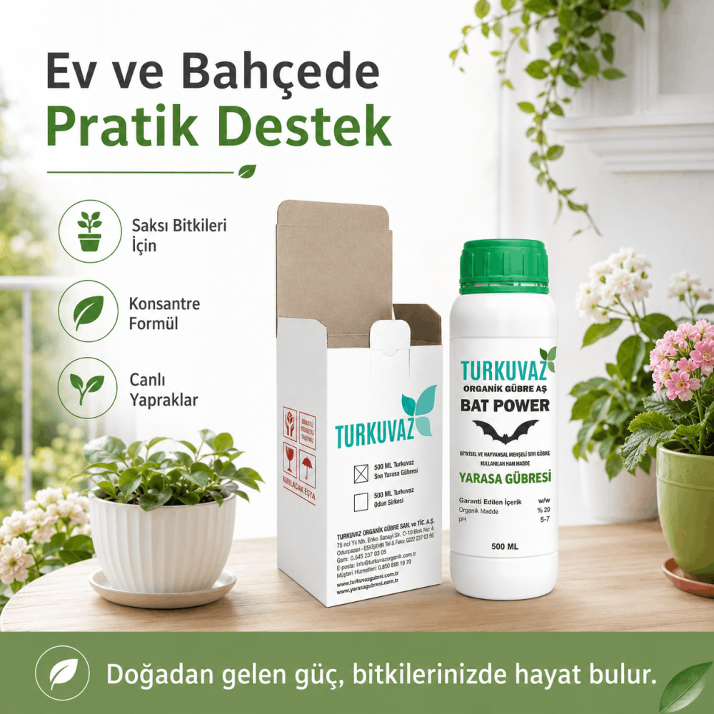 Turkuvaz Bat Power Organik Sıvı Yarasa Gübresi (Konsantre)